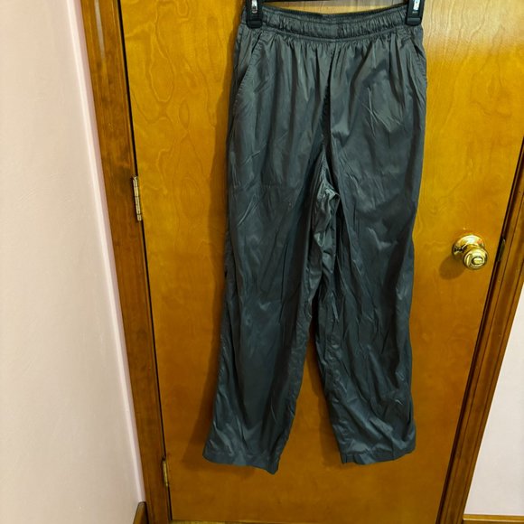 Nike Lined Jogging Pants Gray with Zipper‎ Legs - Picture 2 of 13